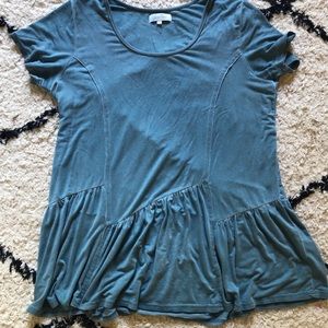 Grace and Lace Fable Peplum top